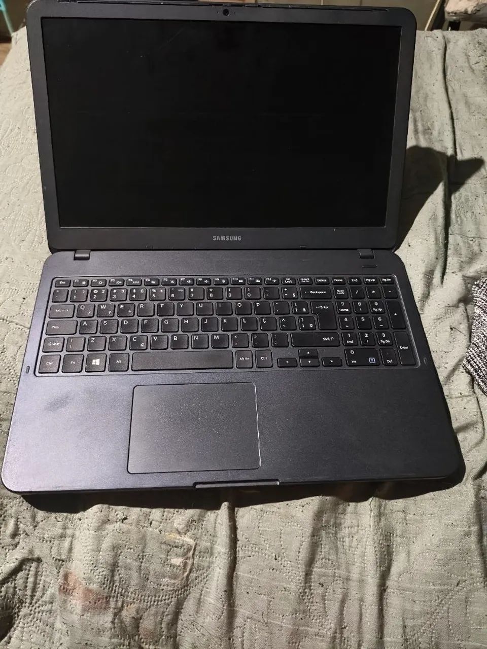 Notebook Samsung 119 gb + 20 ram instalada 