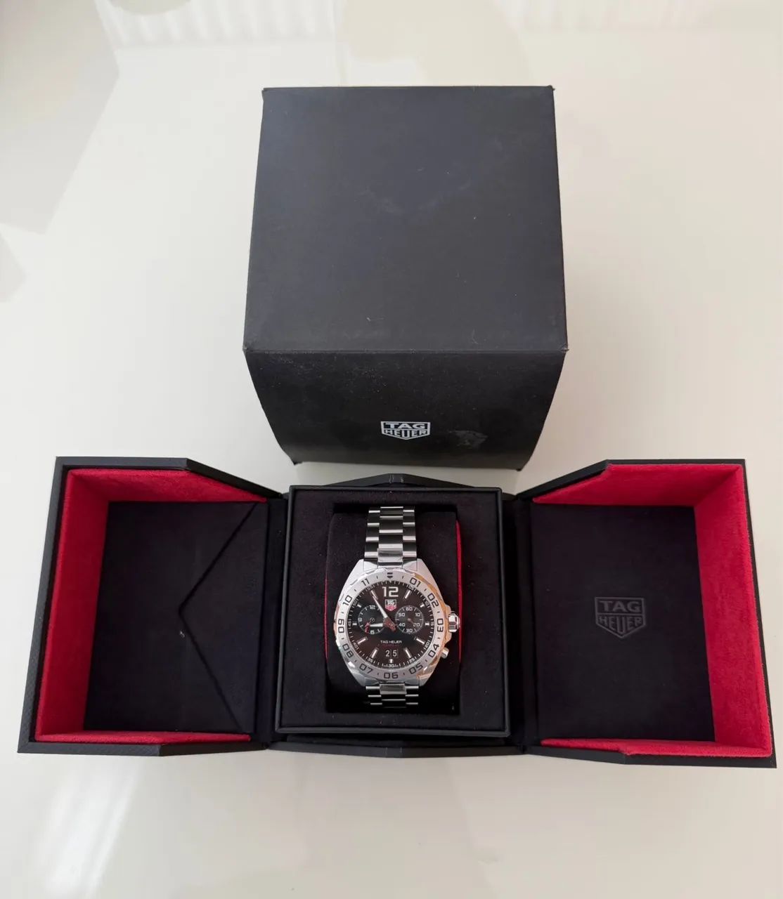 Relógio TAG Heuer Novo Formula 1 Cronógrafo 