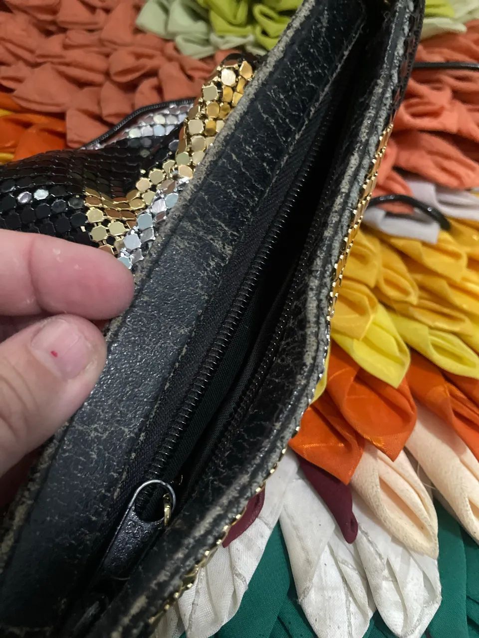Clutch malha metálica - Foto 5