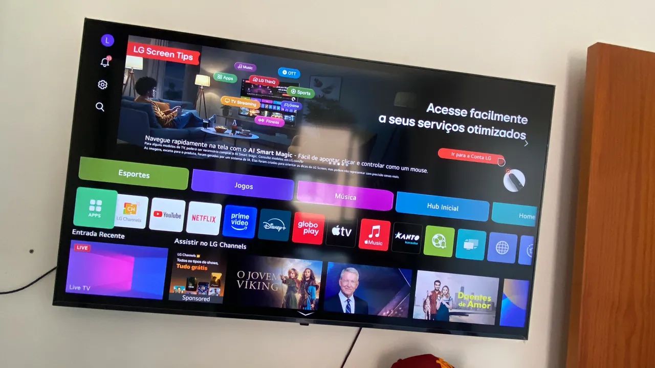 Tv 55 polegadas LG sem defeitos 