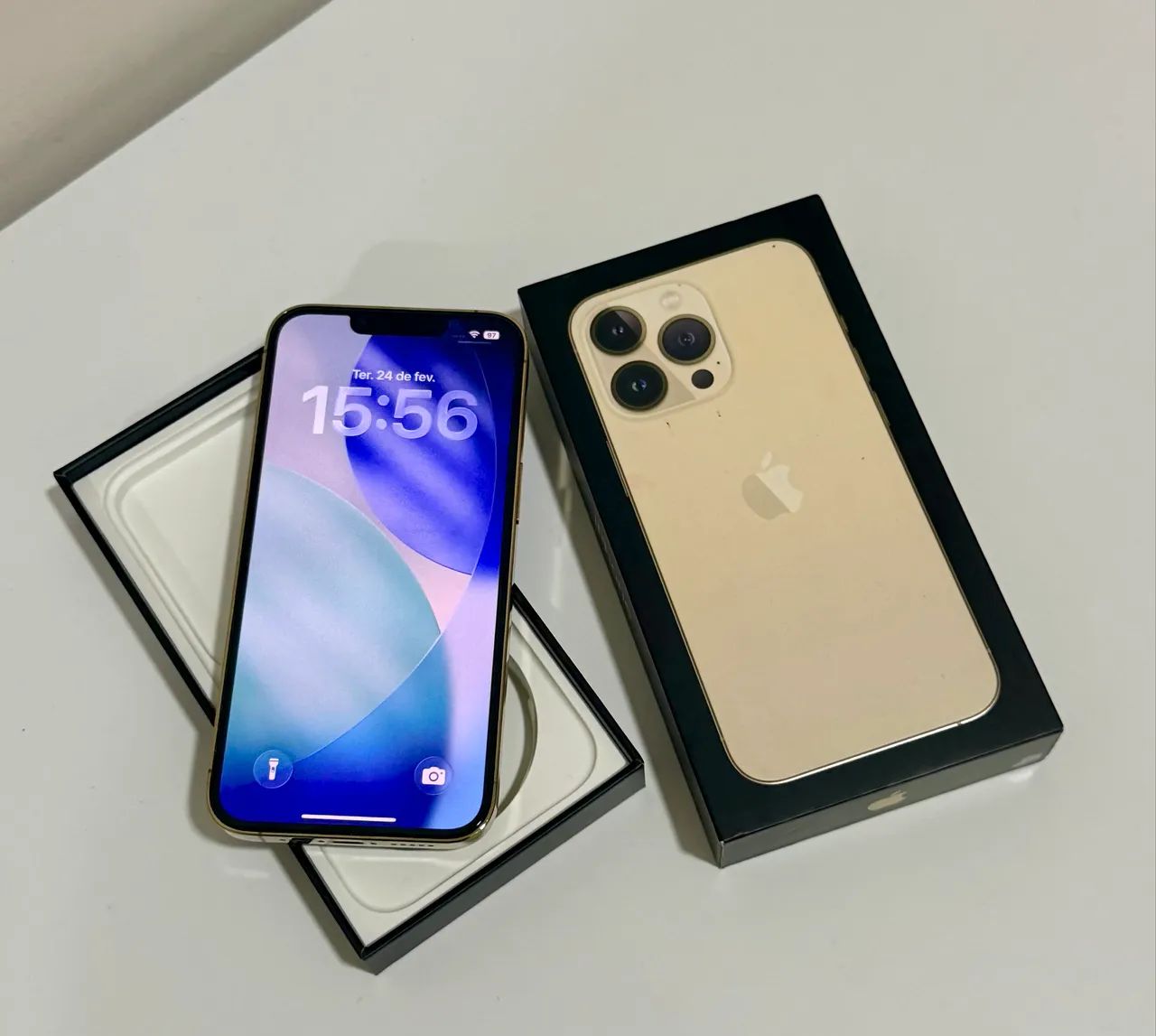 Apple iPhone 13 Pro 512GB Dourado - Celulares e Smartphones