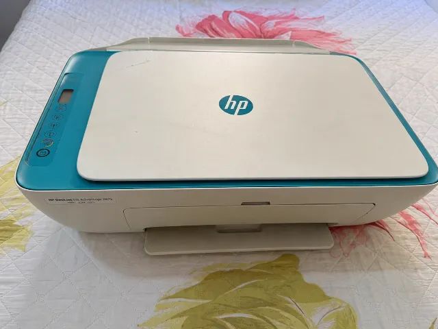 Impressora HP DeskJet Ink Advantage 2675 Wi-Fi  (Funcionando)