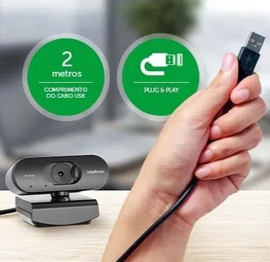 Webcam Intelbras HD USB 0.2 - Foto 5