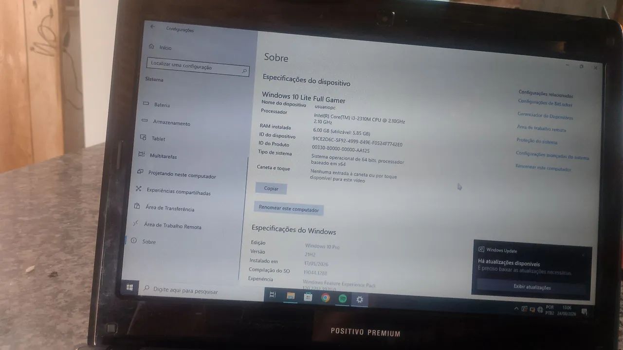 Notebook Positivo premium  - Foto 3