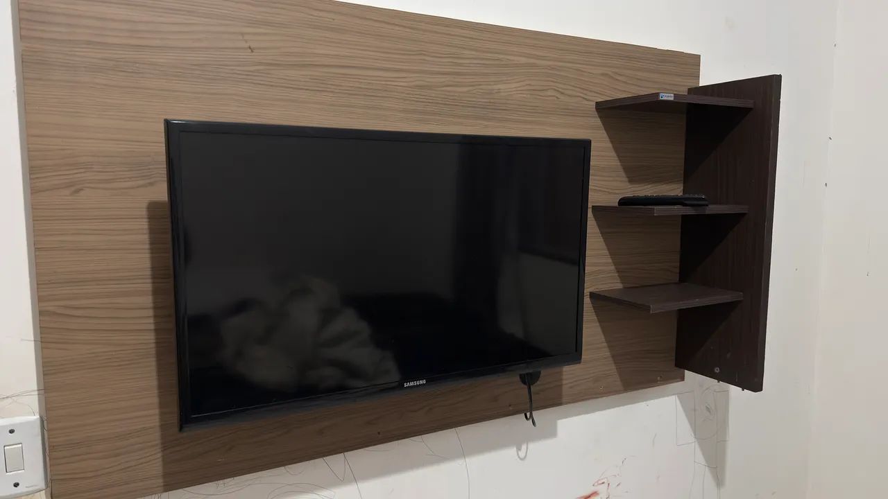 Tv 32 polegadas Samsung com chromecast google e painel  - Foto 2