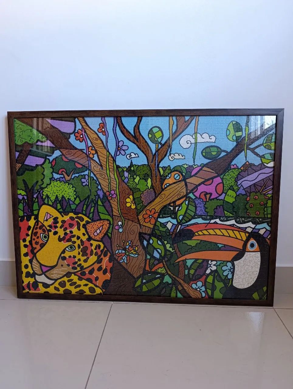 QUADRO PUZZLE ROMERO BRITTO AMAZÔNIA  - Foto 2
