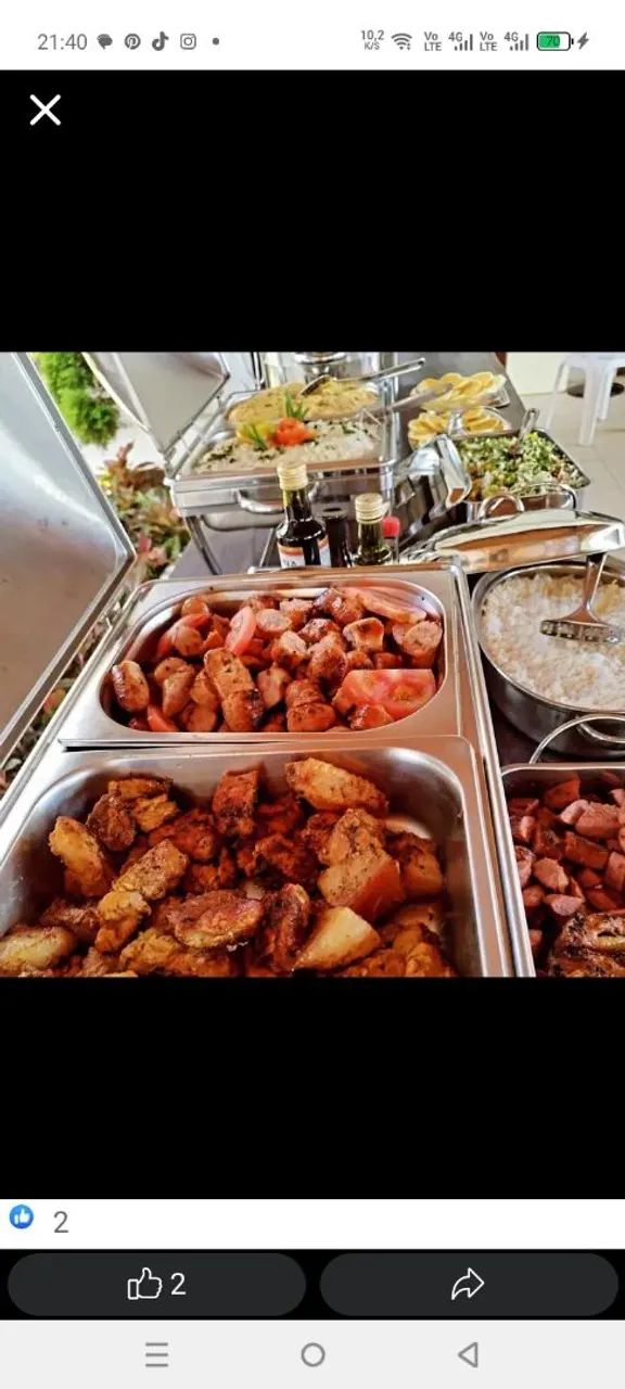 Buffet completo para o seu evento 