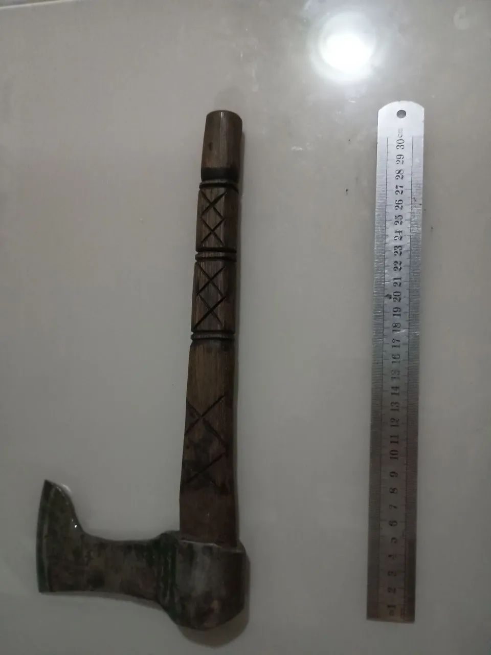 Machado artesanal estilo viking