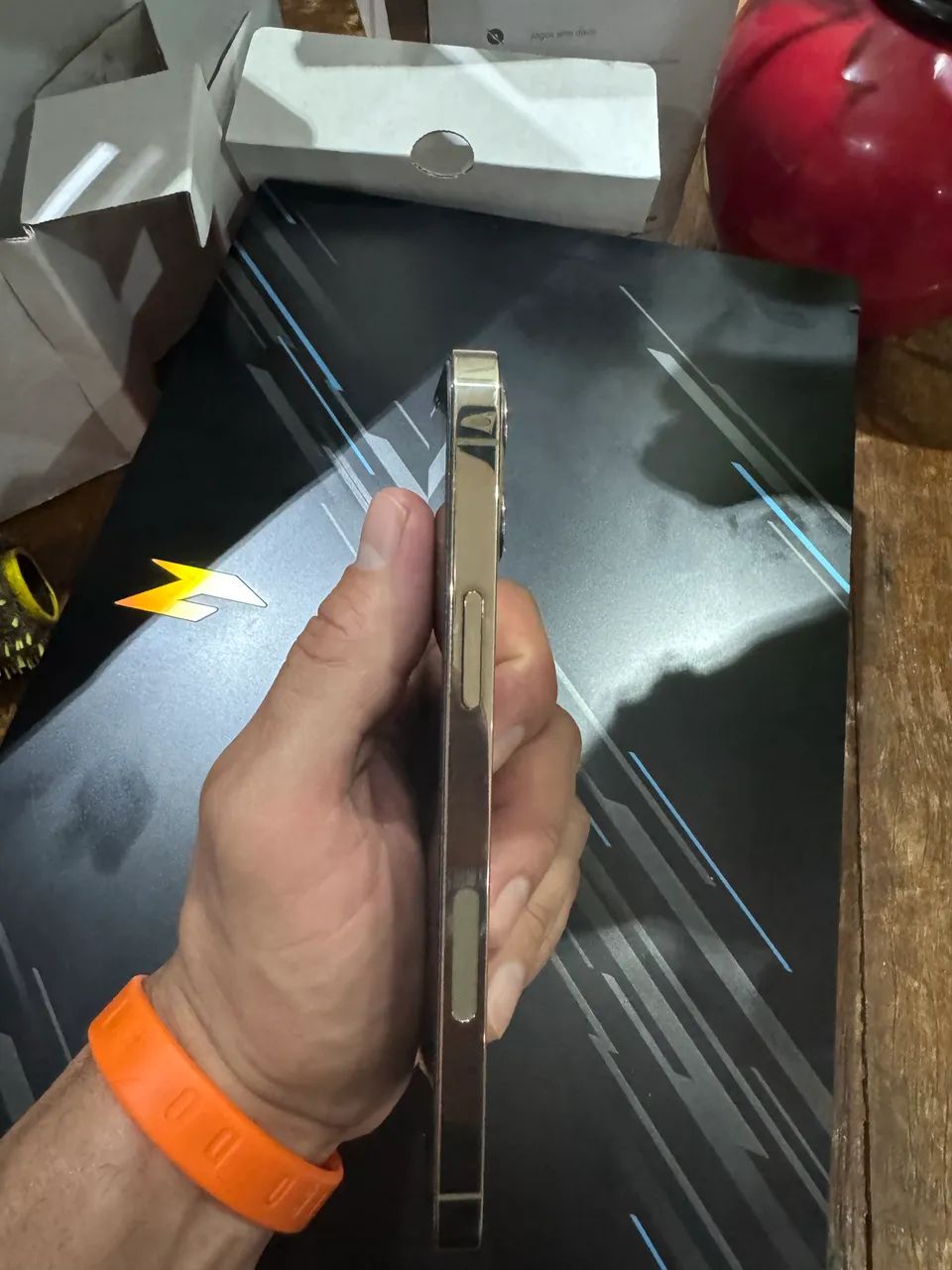 iPhone 12 Pro 256gb gols zero - Foto 3