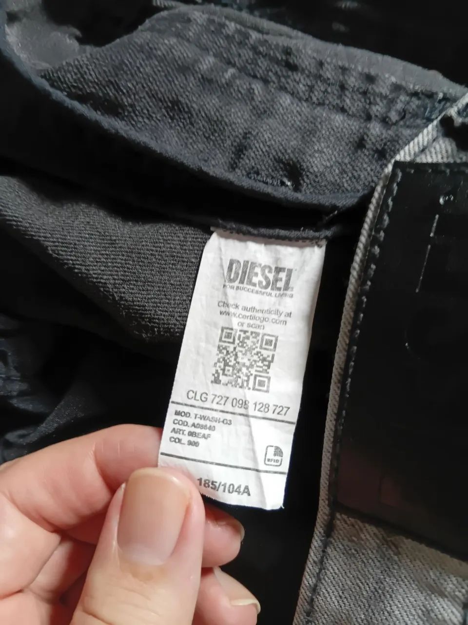 Calça Diesel cinza - Foto 3