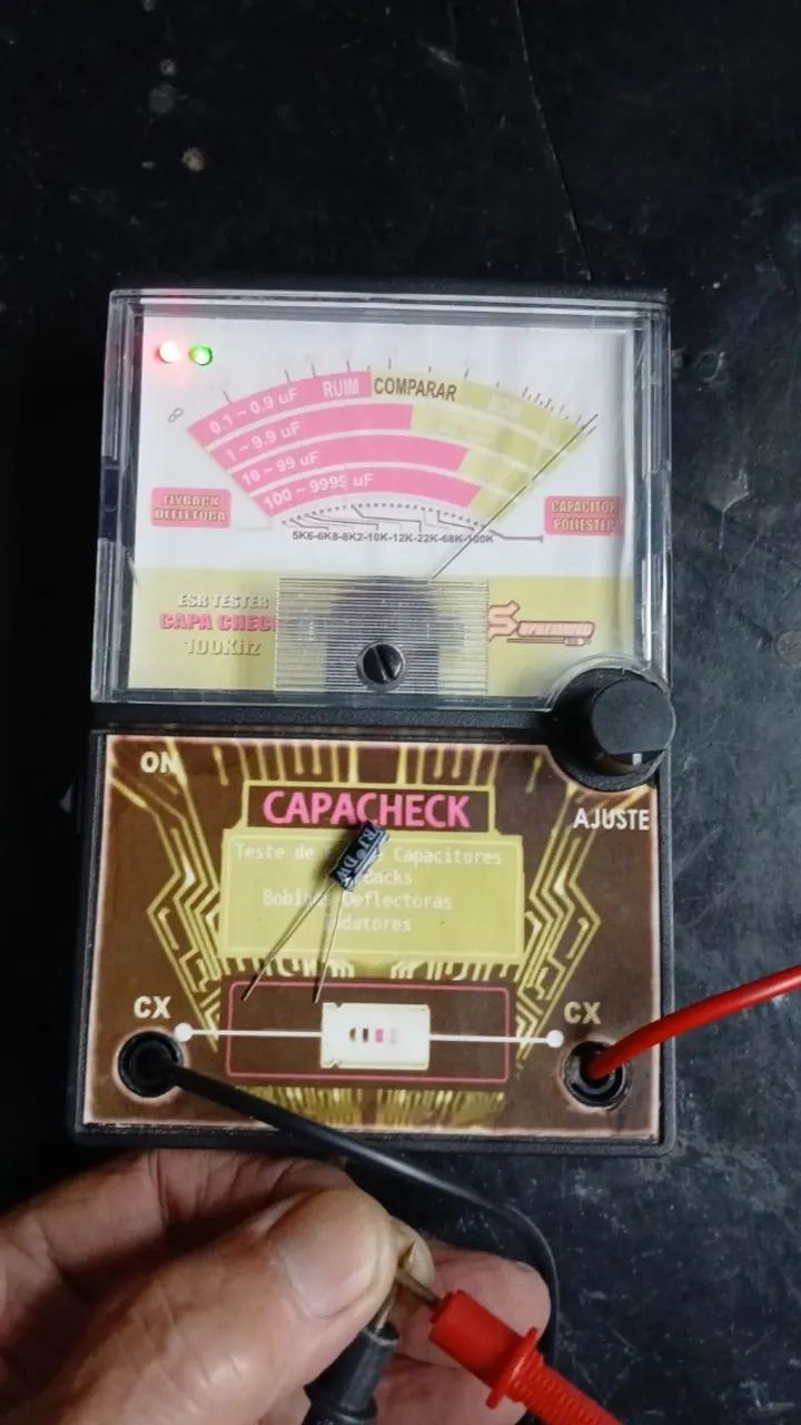 02 capacheques (teste de capacitores na placa) funcionando 100% - Foto 2