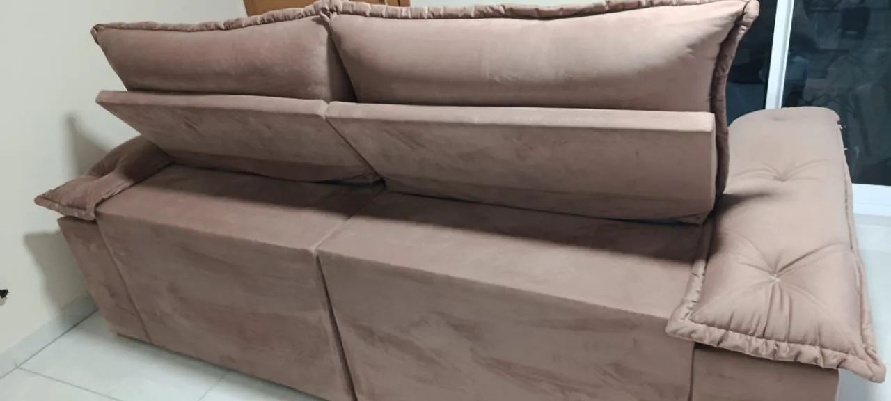 Sofá retrátil rosé  - Foto 3