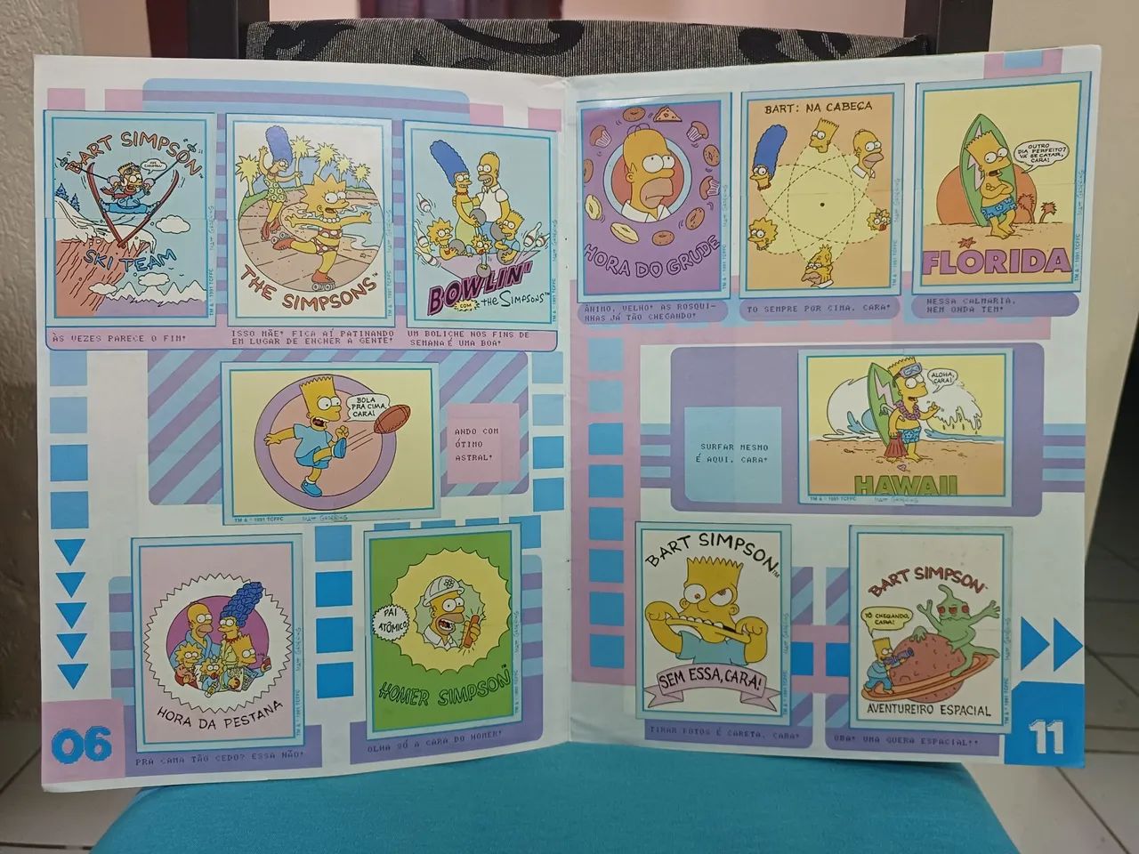 Álbuns Bart Simpsons Sticker Collection - Foto 2