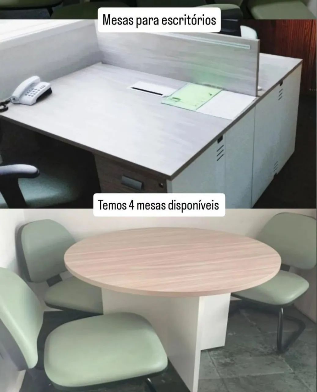 Mesas de escritório 