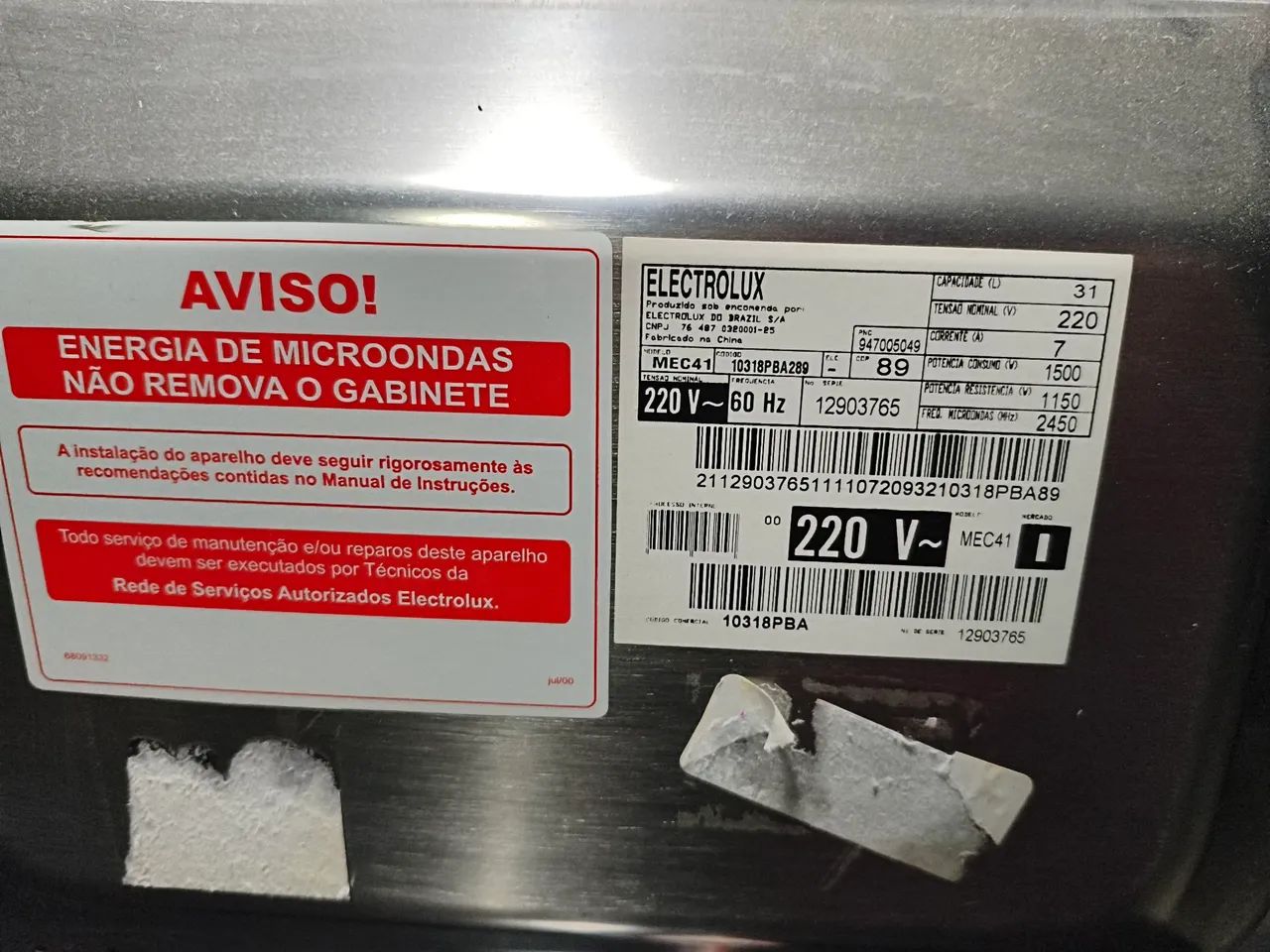 Vendo microondas Eletrolux MEC41 - Foto 2