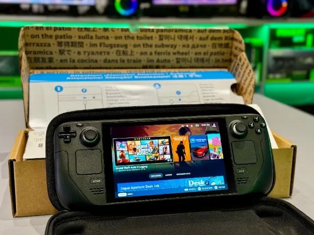 Steam Deck 256GB NOVO, Lacrado - Loja LW Tech - Consoles de Vídeo