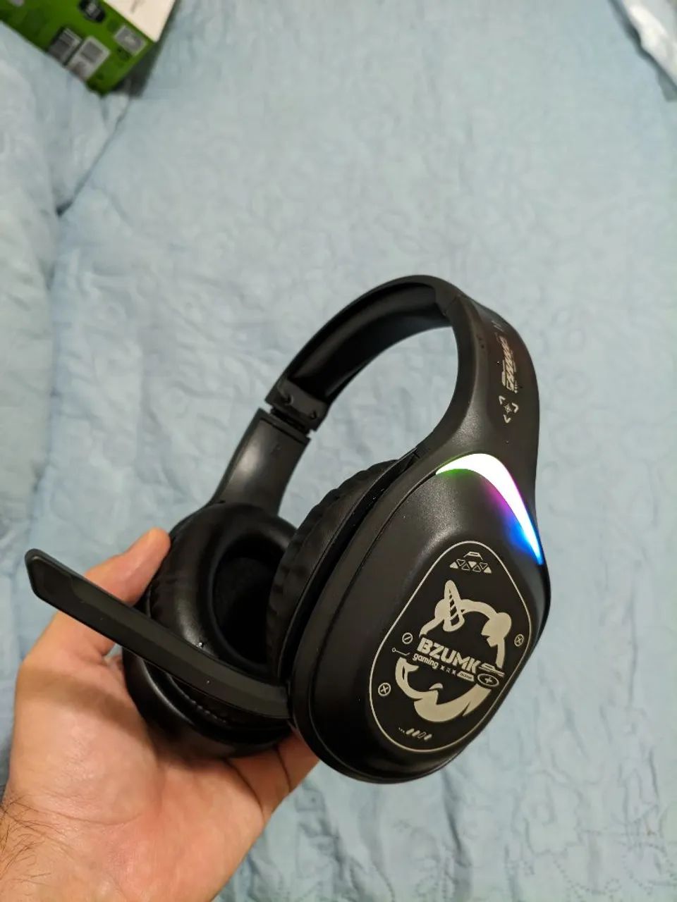 Fone Gaming Bzumk wireless/Bluetooth  - Foto 2