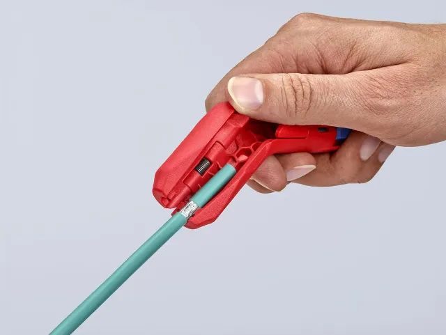 Ferramenta Desencapar Fios Ergostrip Knipex 16 95 01 Sb - Foto 3