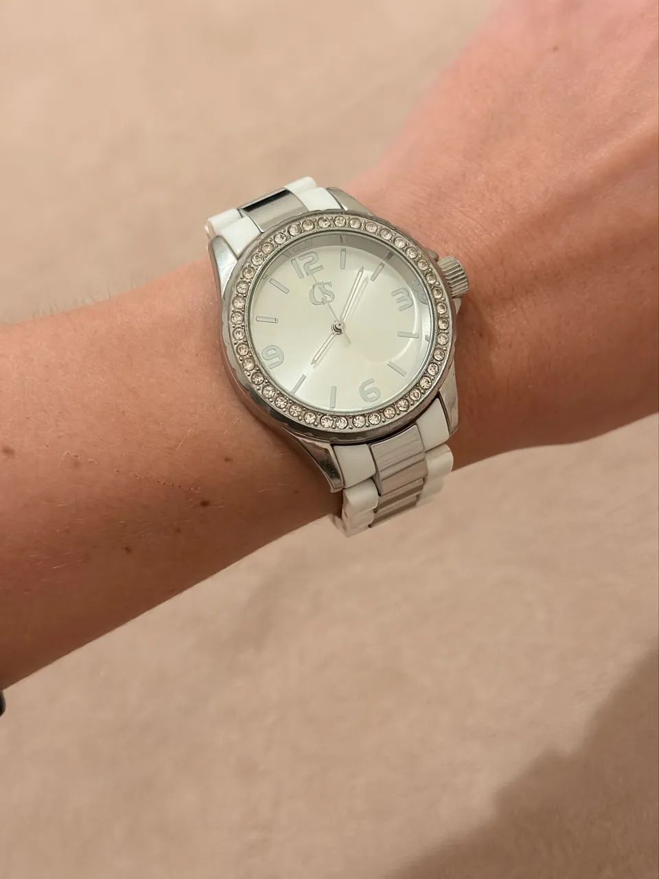 Relógio Cravejado Carmen Steffens