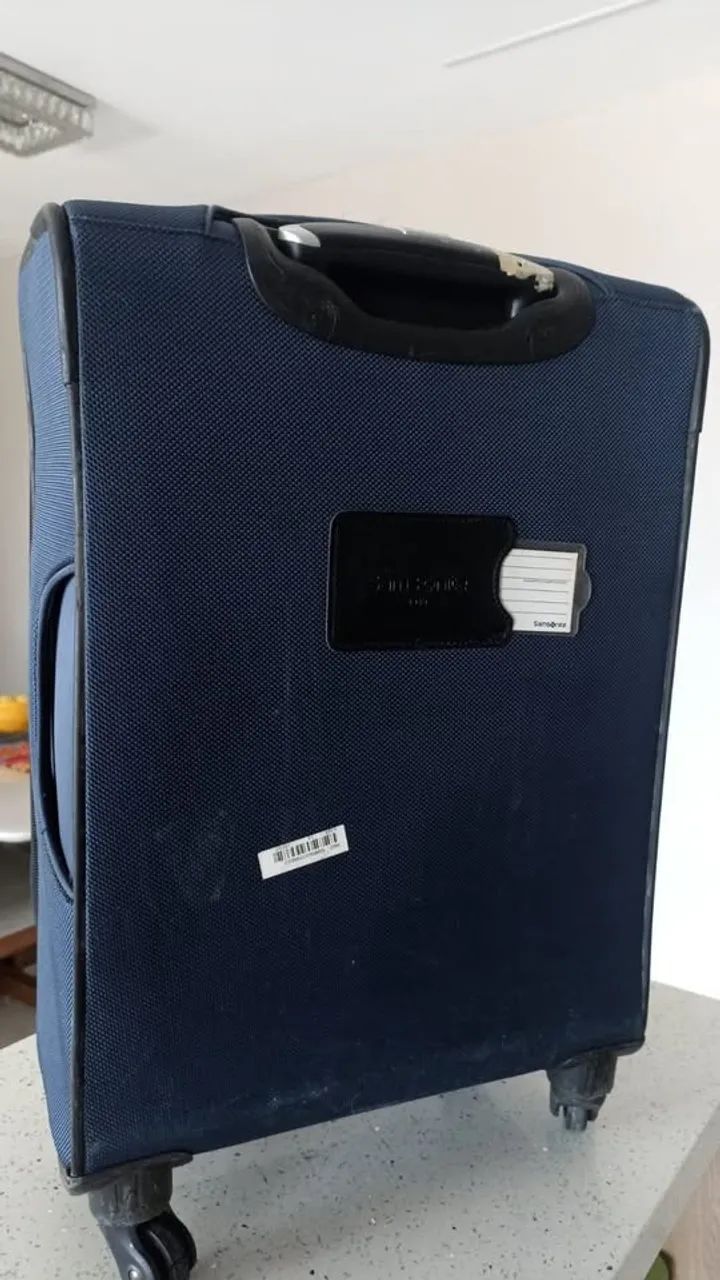 mala samsonite kick-air média azul - Foto 2