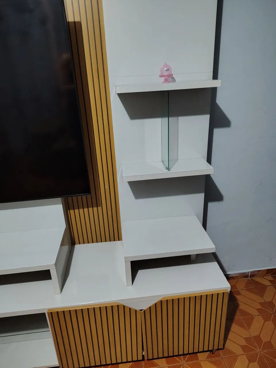 Estante para tv até 55 polegadas  - Foto 2
