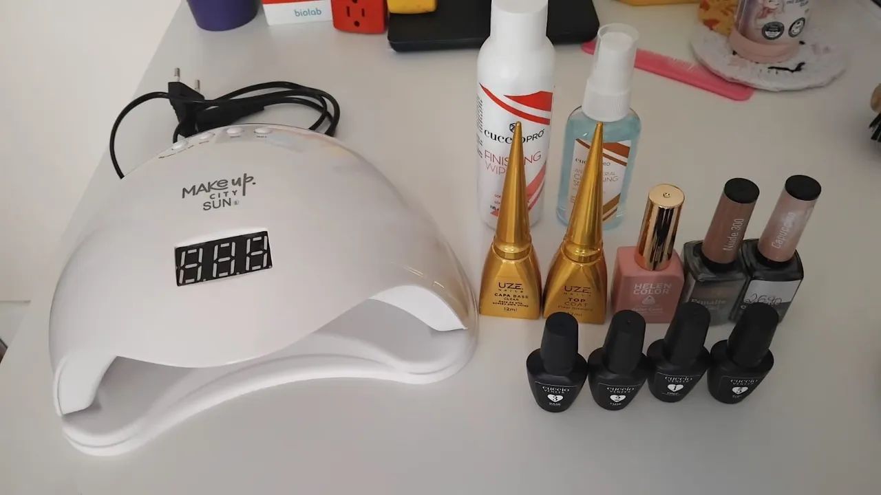 KIT UNHA EM GEL