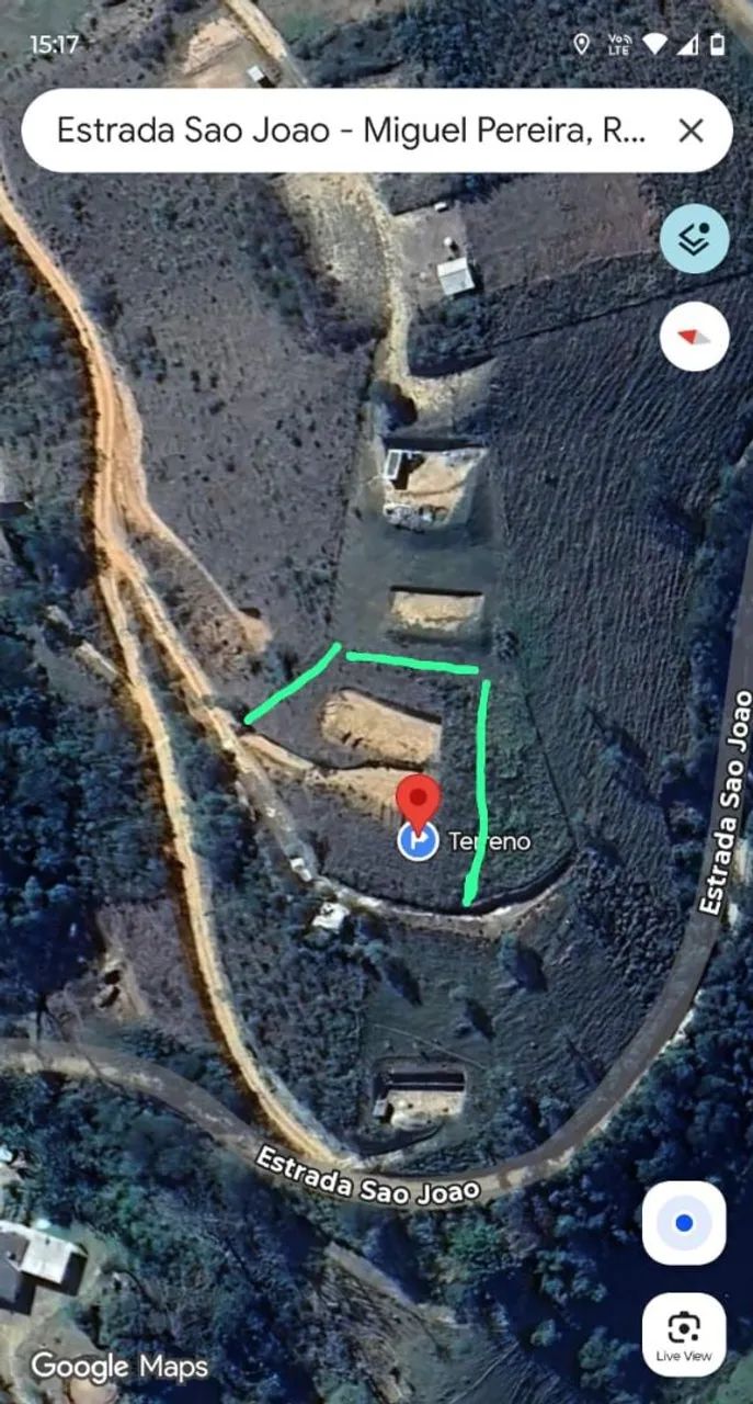 Seu refúgio em Miguel Pereira.