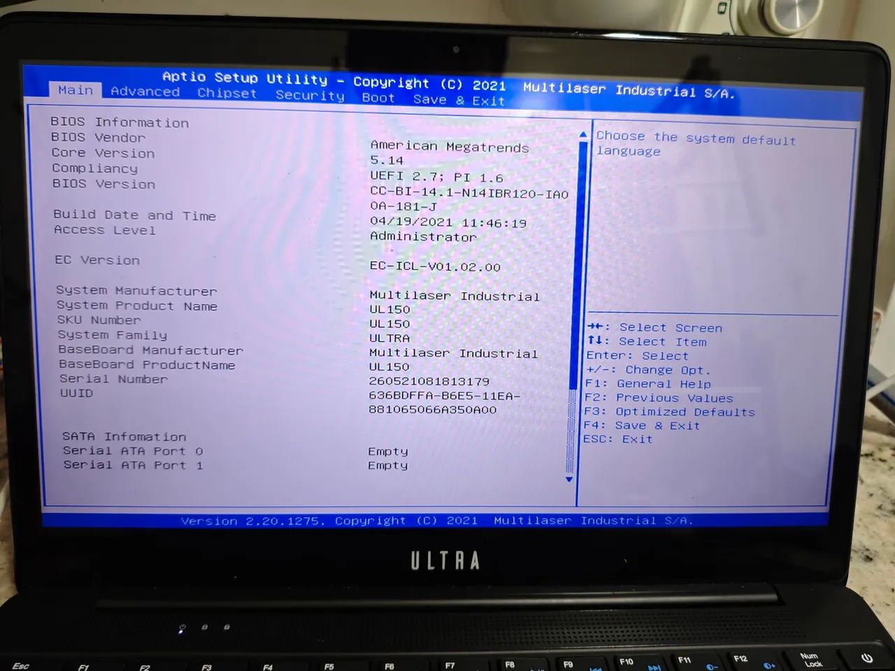 Notebook Multilaser Ultra UL150 Intel Core i3 10ª - Foto 3
