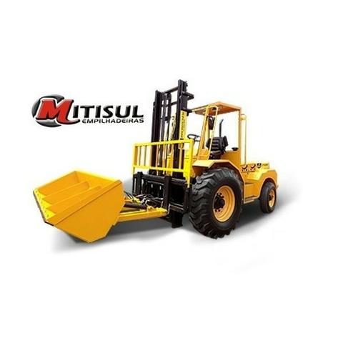 Empilhadeira Trator Carregadeira Todo terreno 3t-4t Diesel