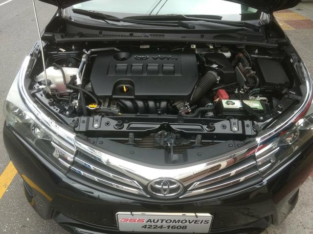 Toyota Corolla XEI 2.0 Preto Automático 2015 Completo - Foto 7