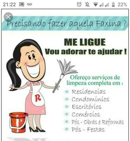 Faço faxina