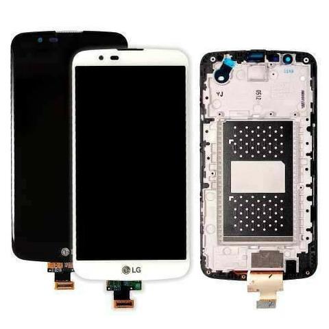 Tela completa lg k10 k430 branca versao tv ou sem escrita no flex