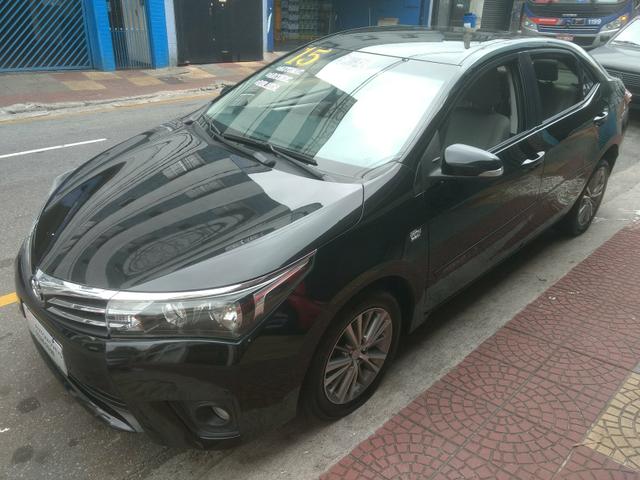 Toyota Corolla XEI 2.0 Preto Automático 2015 Completo