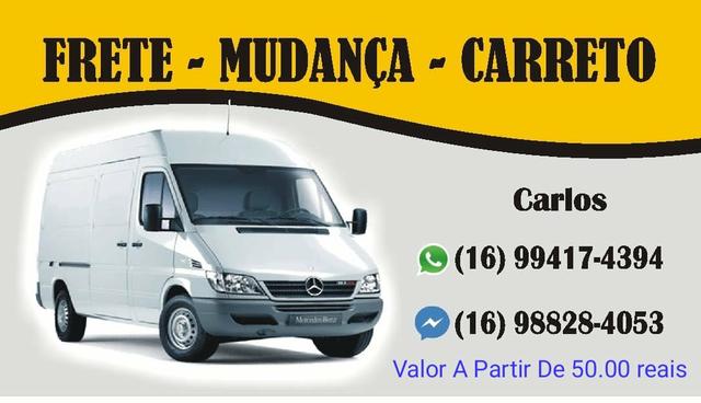 Frete a parti de 50 reais