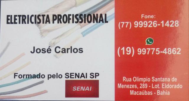 Eletricista Profissional com qualificação
