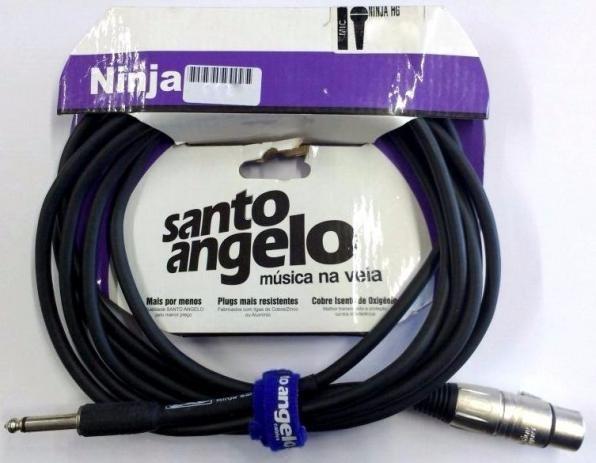 Cabo XLR Santo Angelo - Ninja 5m
