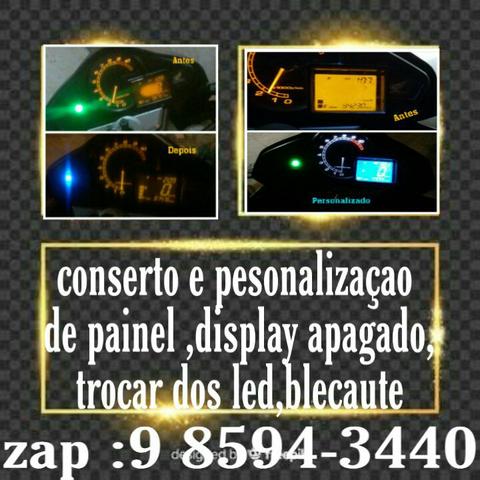 Conserto e personalização de painel