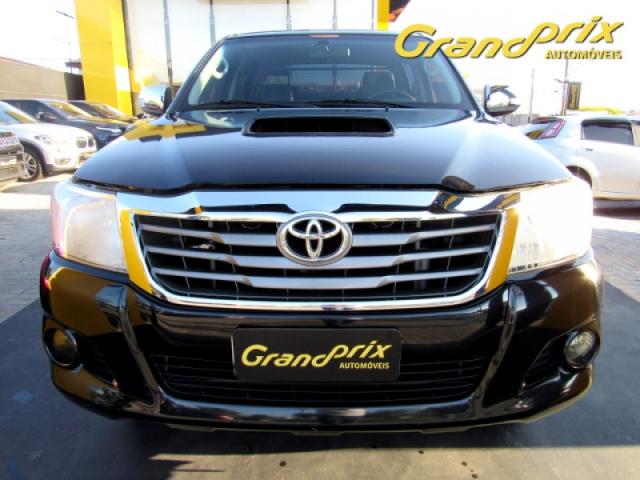 HILUX 2012 3.0 SRV 4X4 CD 16V TURBO INTERCOOLER DIESEL 4P AUTOMÁTICA PRETA COMPLETA TOP - Foto 3