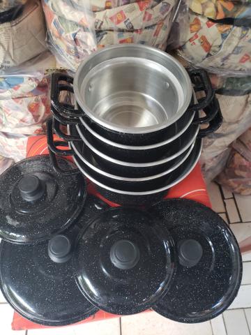 Panelas grossas com alças de alumínio - Foto 2