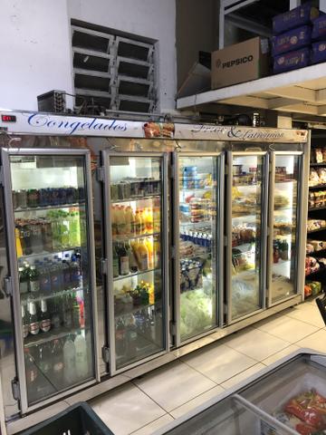 Vendo freezer auto-serviço 5 portas - Foto 4