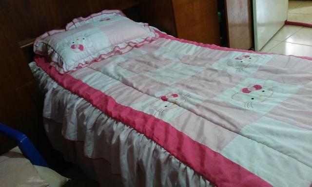 Colcha infantil da Hello Kitty