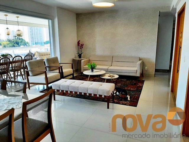 Apartamento à venda com 3 dormitórios em Setor bueno, Goiânia cod:NOV235705