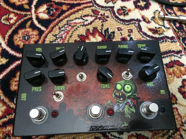 Pedal Drive Machine - Trio de Drives - Spanish Guitar Effects