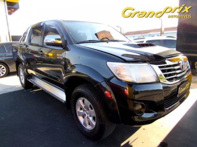 HILUX 2012 3.0 SRV 4X4 CD 16V TURBO INTERCOOLER DIESEL 4P AUTOMÁTICA PRETA COMPLETA TOP - Foto 13