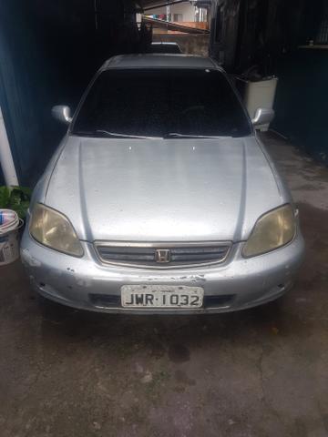 Vendo ou troco civic ano 2000 - Foto 4