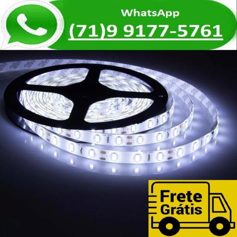 Fita Led Branco Frio 12v A Prova Dágua 3528 300 Leds Rolo 5m Branca (NOVO)