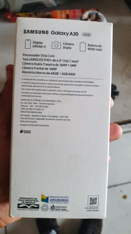 Samsung A30 novo com nota - Foto 3