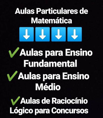 Reforço Escolar de Matemática