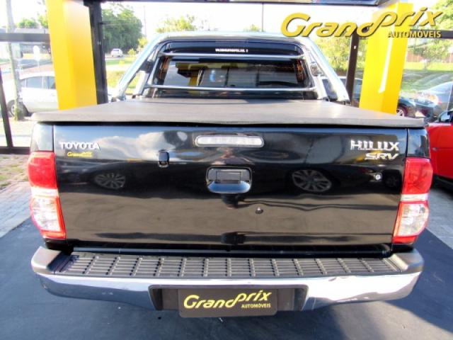 HILUX 2012 3.0 SRV 4X4 CD 16V TURBO INTERCOOLER DIESEL 4P AUTOMÁTICA PRETA COMPLETA TOP - Foto 4