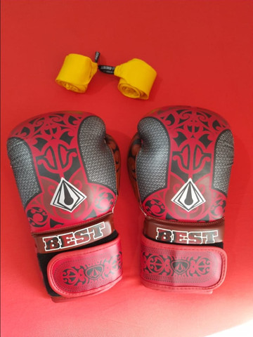 Luvas de boxe semi profissional estado de novas - Foto 2